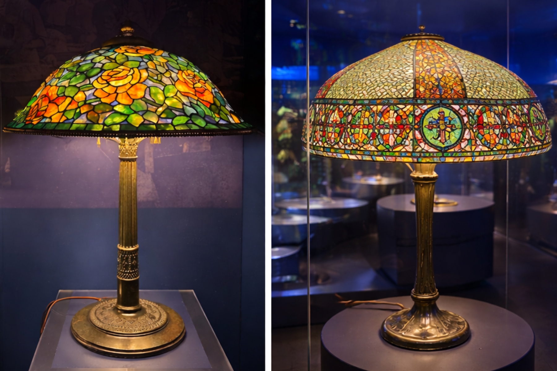 Tiffany Lamp exhibitions: A visit to the New York Historical Museum