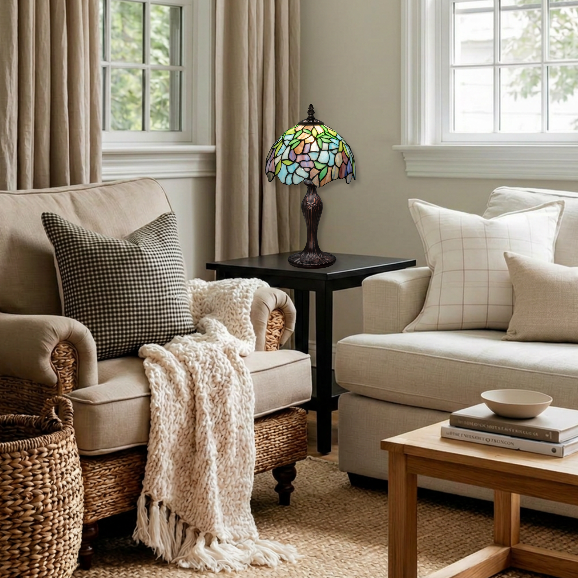 A Wisteria Tiffany Lamp: It Will Completely Shift the Mood in Your Home